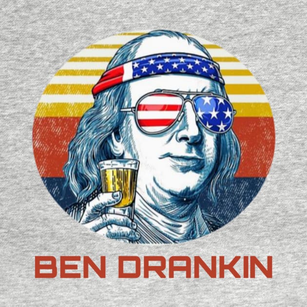 ben drankin 4th of july by ERRAMSHOP